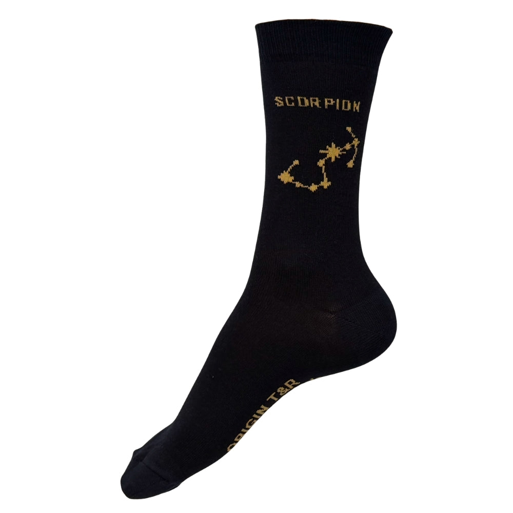Chaussettes fantaisie constellation signe astro
