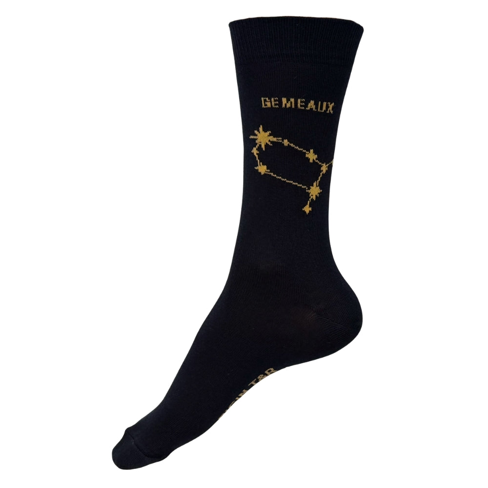 Chaussettes fantaisie constellation signe astro