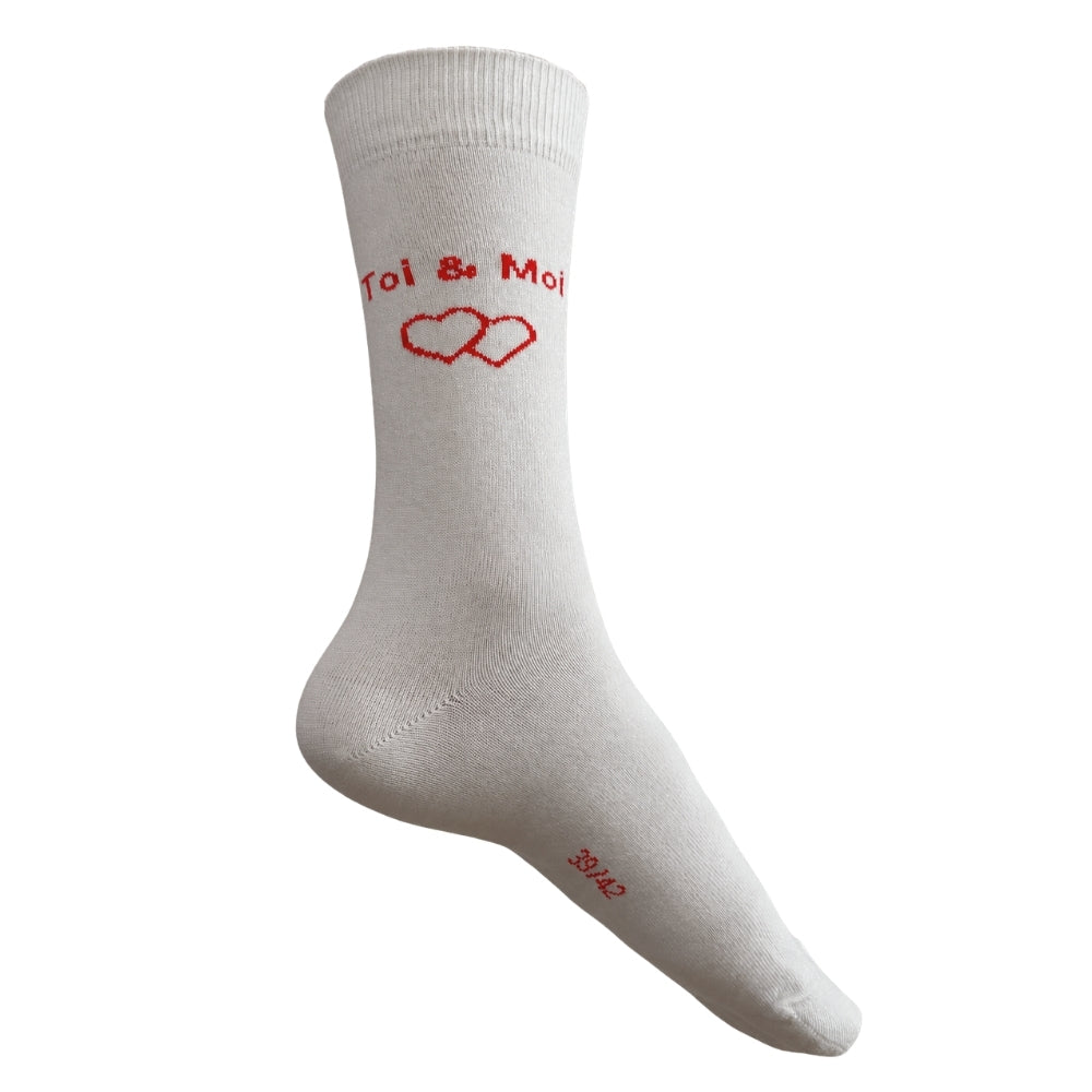 Chaussettes à Paillettes Saint-Valentin