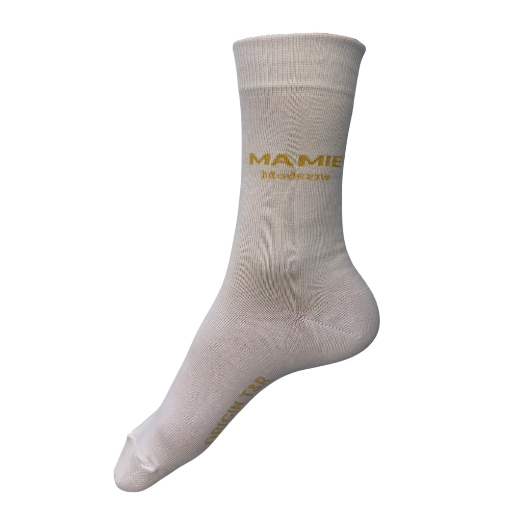 Chaussettes Fantaisie Famille Blanc