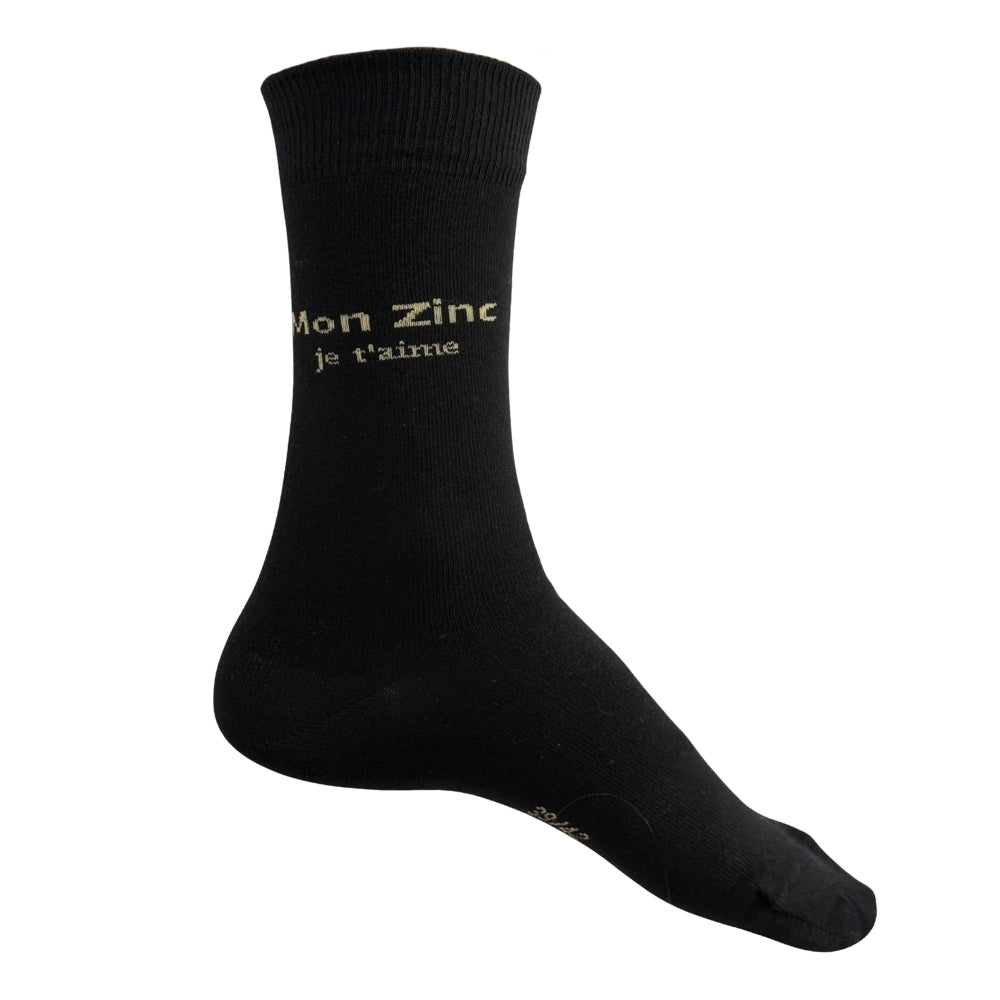 Chaussettes Fantaisie Famille Noir