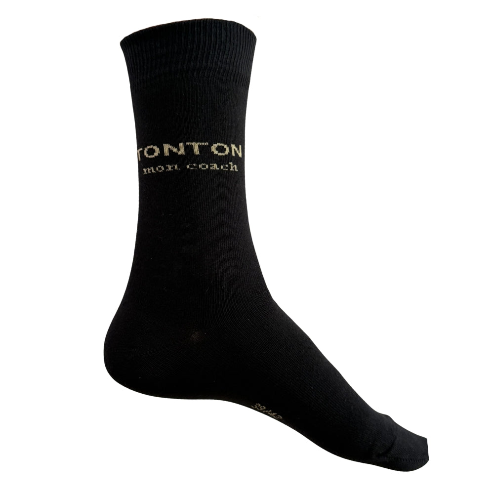 Chaussettes Fantaisie Famille Noir