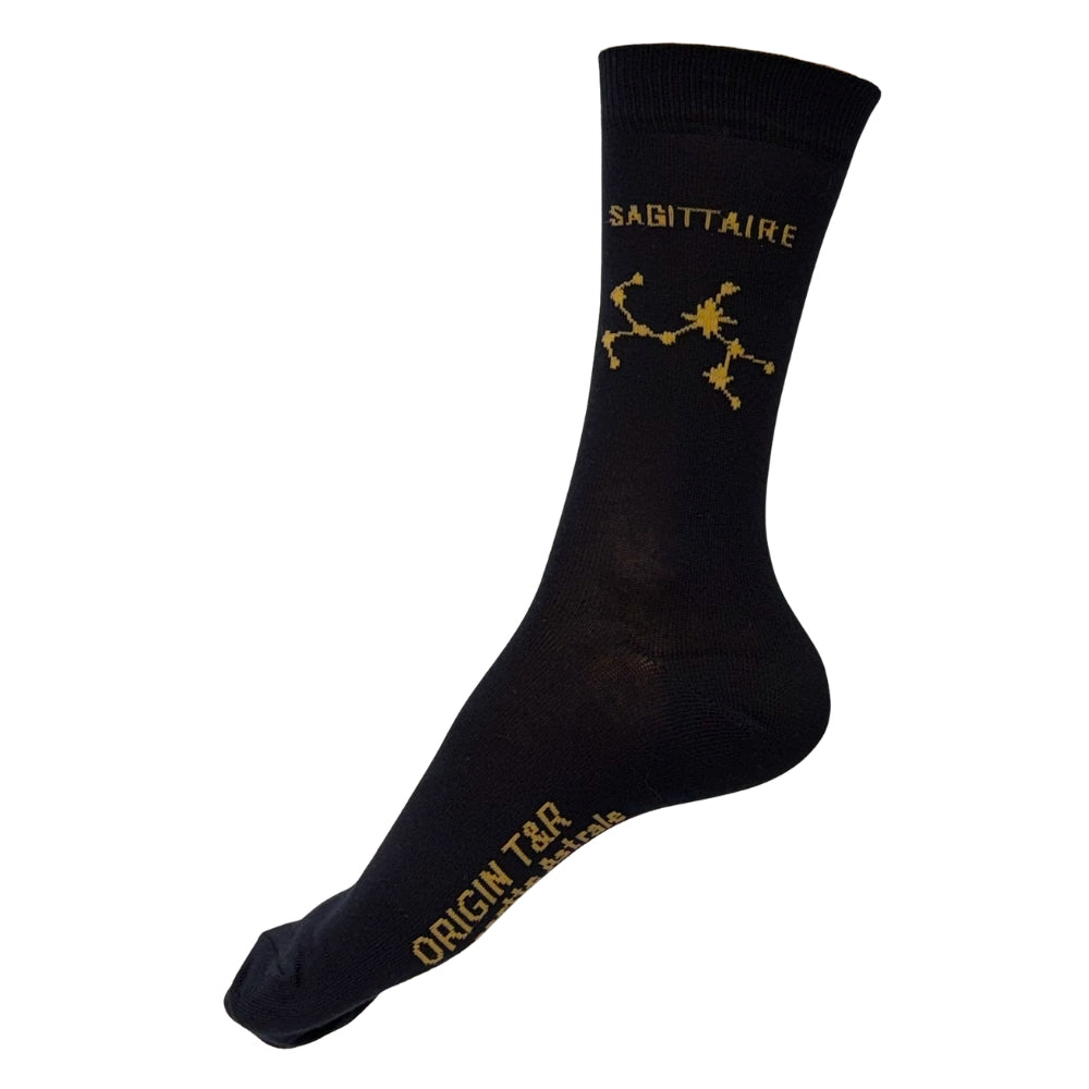 Chaussettes fantaisie constellation signe astro