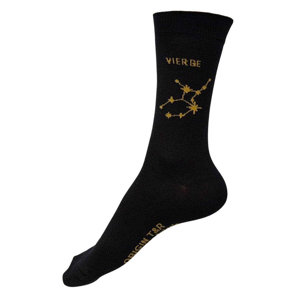 Chaussettes fantaisie constellation signe astro
