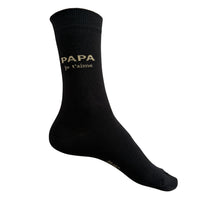 Chaussettes Fantaisie Famille Noir