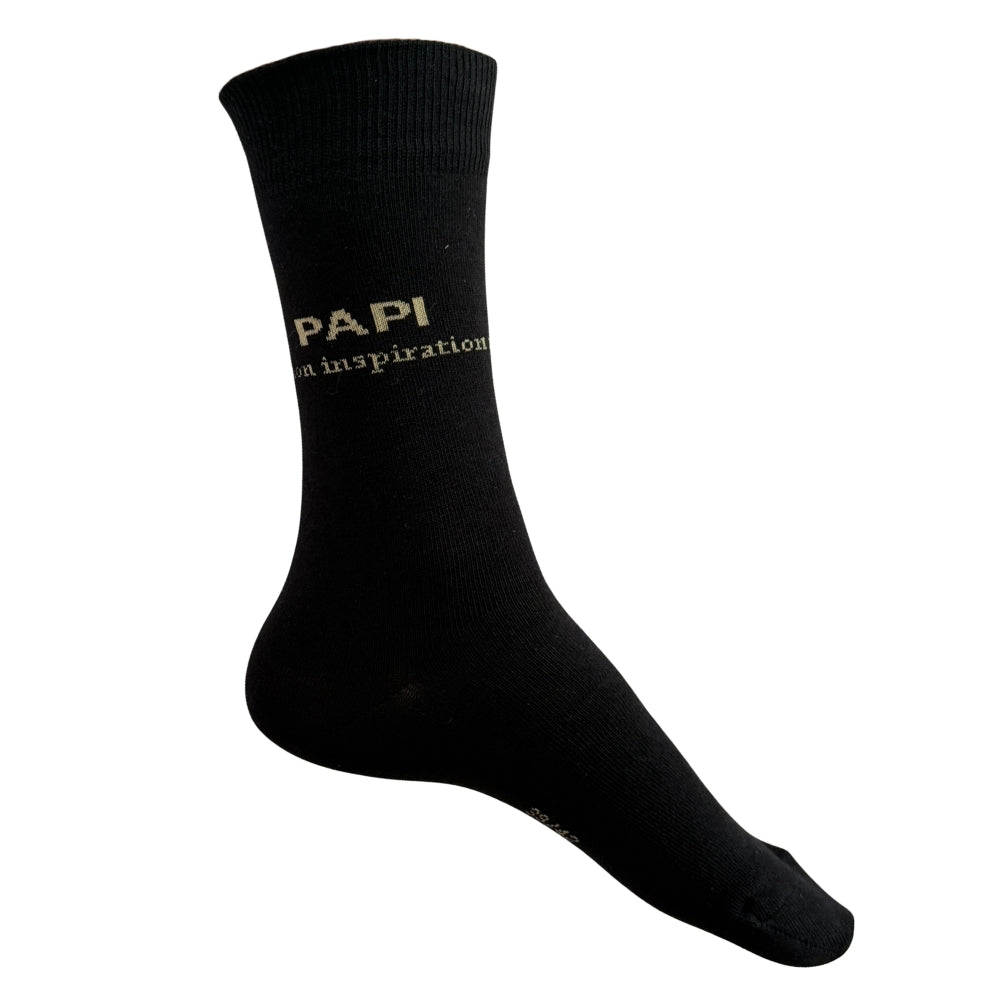 Chaussettes Fantaisie Famille Noir