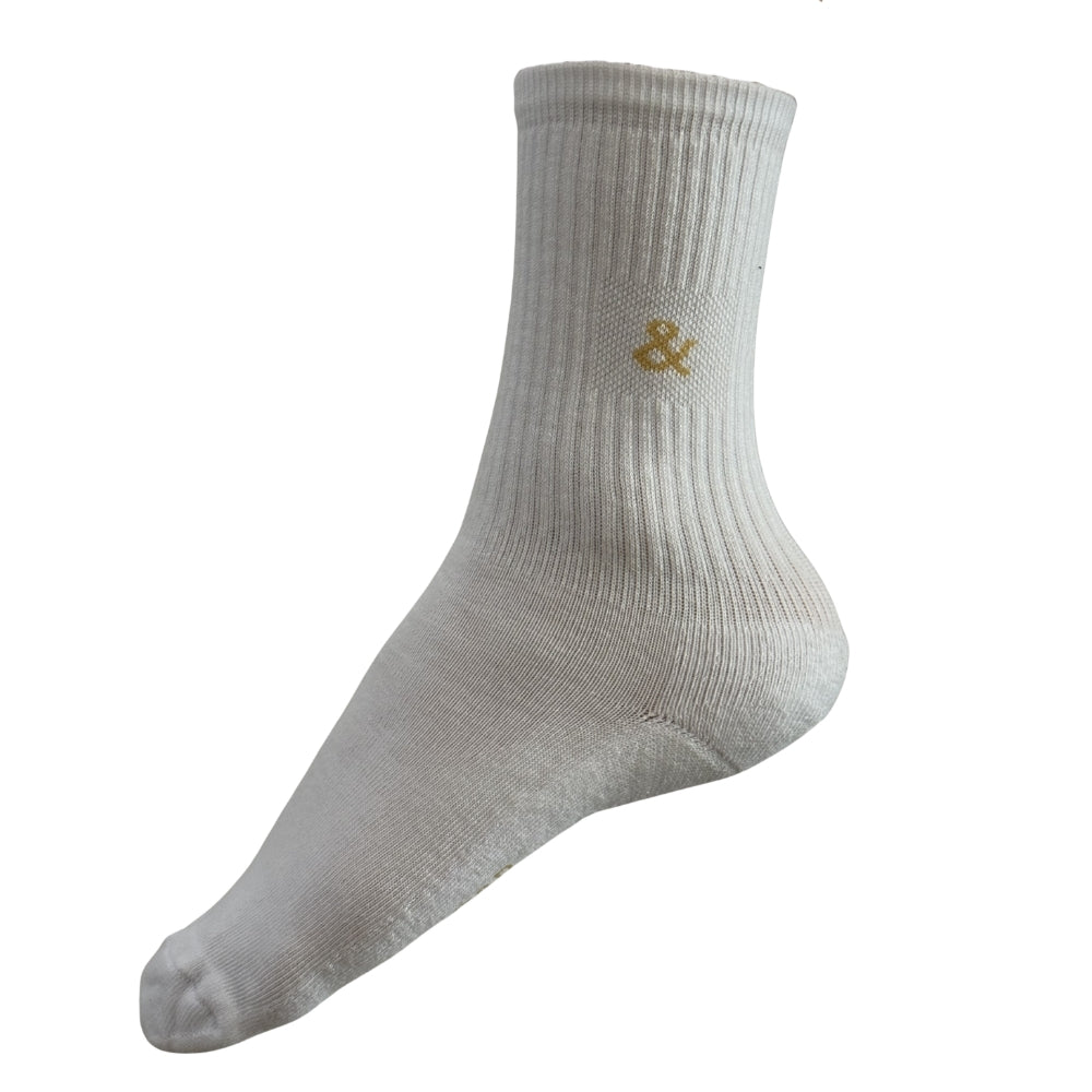 Lot de 2 chaussettes Haute avec bouclette