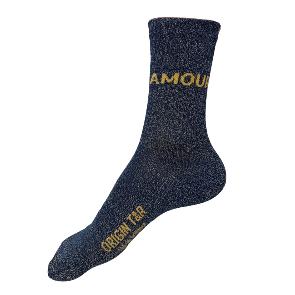 Chaussettes Haute à Paillettes Amour