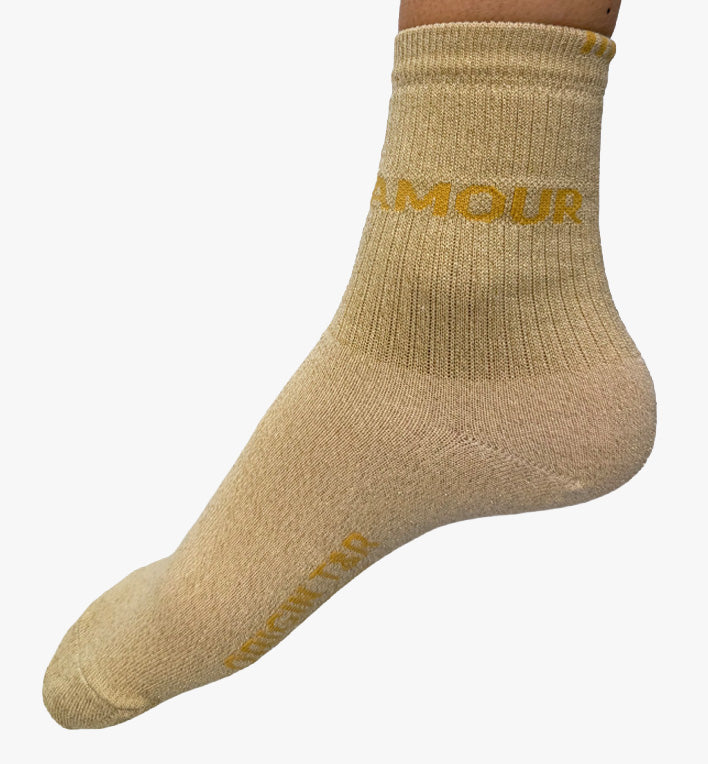 Chaussettes brillantes Haute Amour
